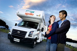 Spring motorhome vacation